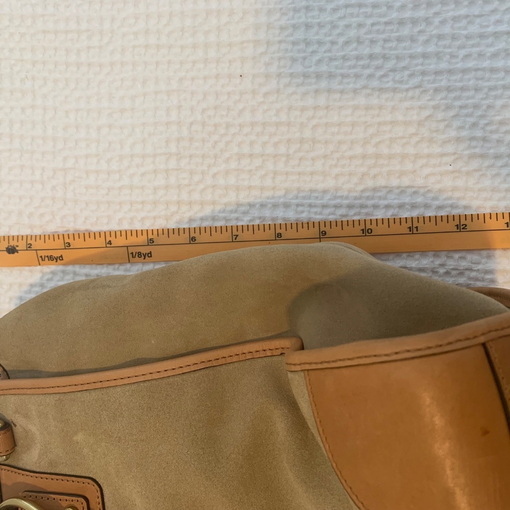 Suede Prix de Dressage handbag - Picture 11 of 15